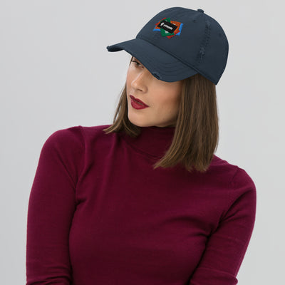 GOTTOGETITprod SLAPSH GOTO Distressed Dad Hat