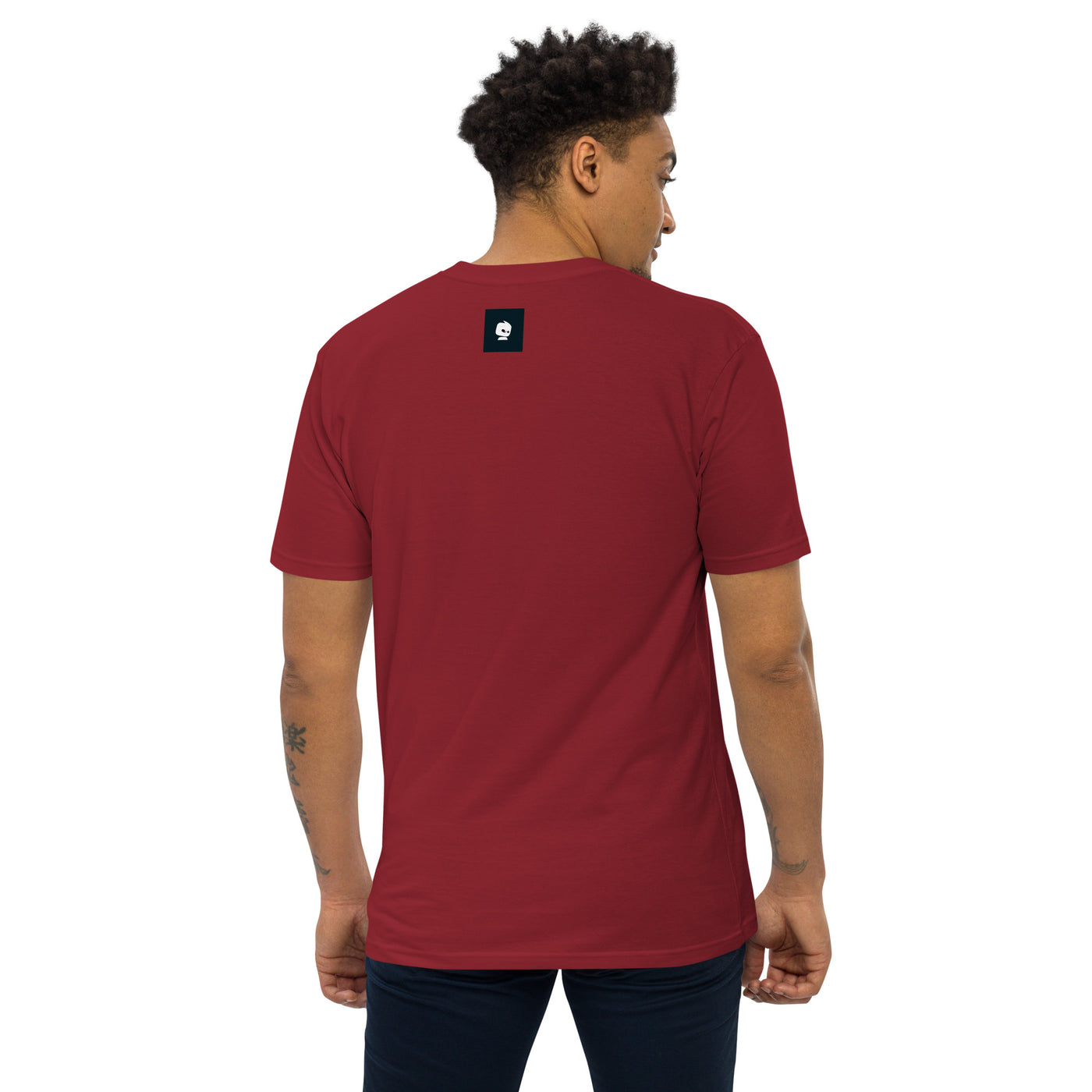 GOTTOGETIT work to live Men’s premium heavyweight tee