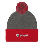 LOGO Pom-Pom Beanie - gottogetit prod.