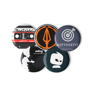 Set of pin buttons - gottogetit prod.