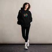 SP;ASH Unisex oversized hoodie