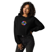 LADIES SPLASH Crop Hoodie