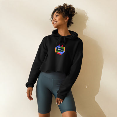 GOTTOGETITprod SPLASH Crop Hoodie