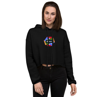 GOTTOGETITprod SPLASH Crop Hoodie