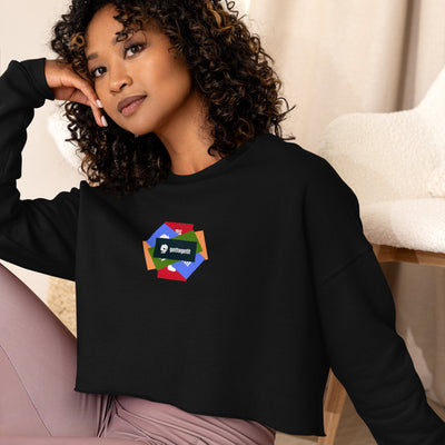 GOTTOGETITprod SPLASH LOGOCrop Sweatshirt