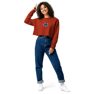 GOTTOGETITprod SPLASH LOGOCrop Sweatshirt