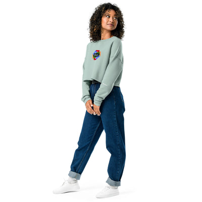 GOTTOGETITprod SPLASH LOGOCrop Sweatshirt