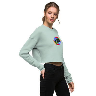 GOTTOGETITprod SPLASH LOGOCrop Sweatshirt