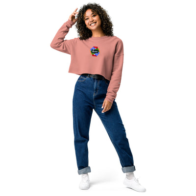 GOTTOGETITprod SPLASH LOGOCrop Sweatshirt